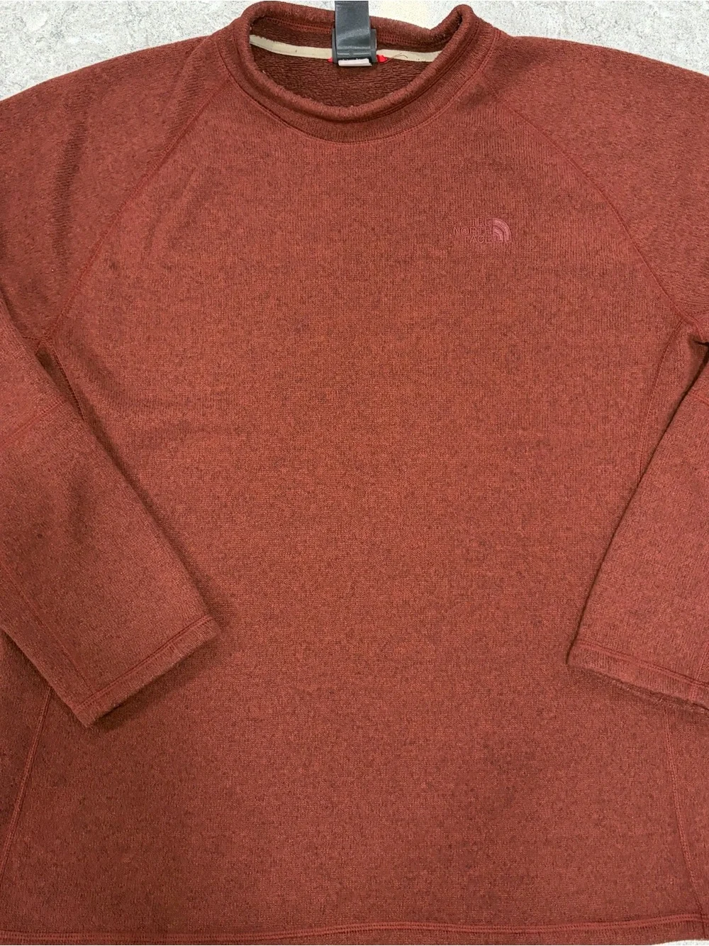 The North Face Men's Crewneck Sweater in Rust-XL